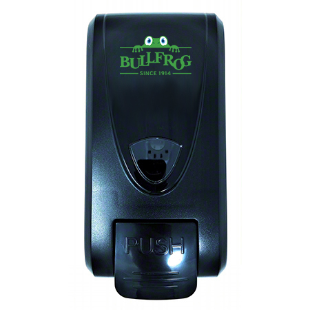 Manual Soap Dipenser in White and Black front image
